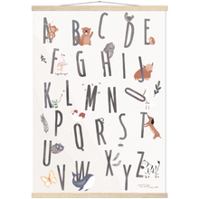 Load image into Gallery viewer, Het Grote kleine ABC - poster met ophangsysteem (A1 formaat)