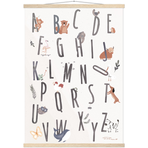 Het Grote kleine ABC - poster met ophangsysteem (A1 formaat)